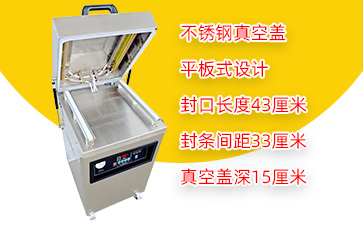 DZ-430/2E单室平板真空包装机